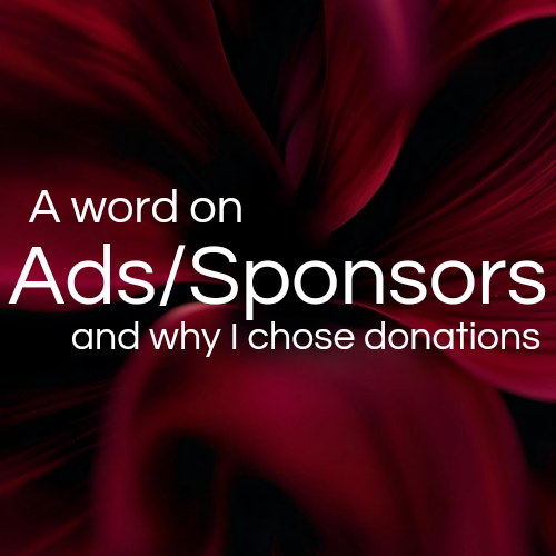 Ads/Sponsors, Donations