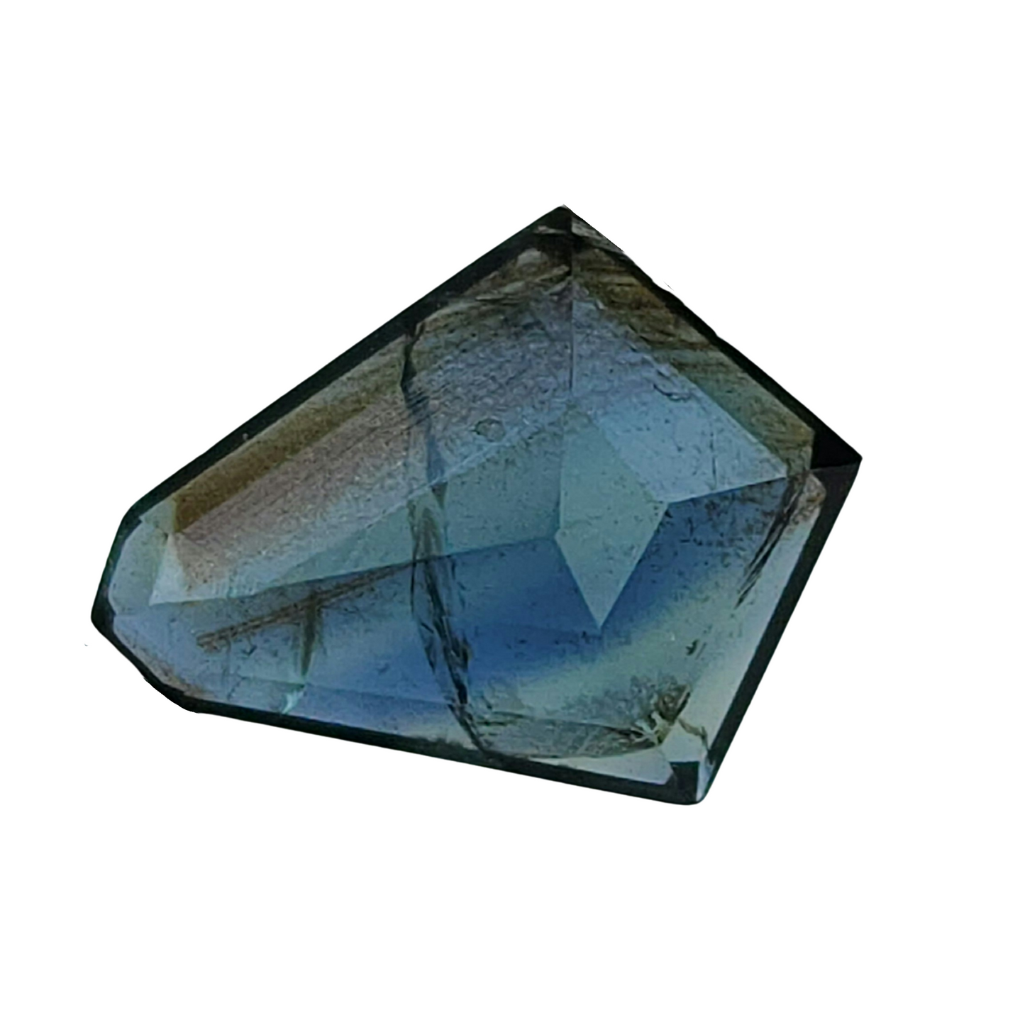 Blue Parti Sapphire, Hexagon Shield