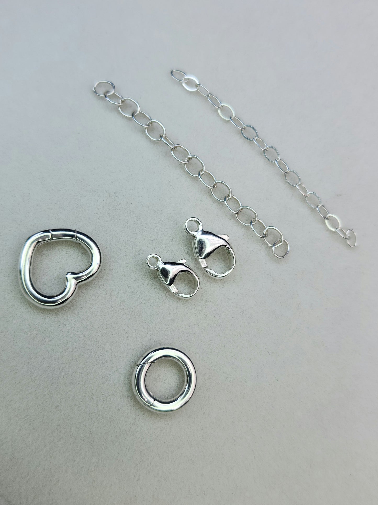 Sterling Silver Paperclip Chain, Handmade Original Style