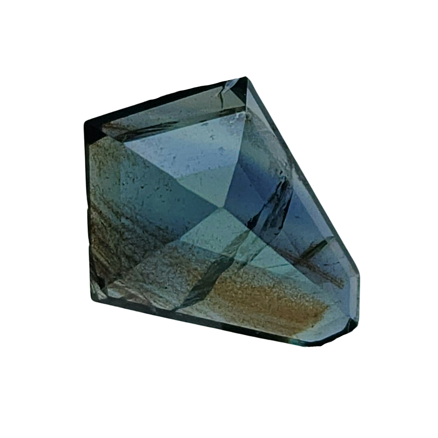 Blue Parti Sapphire, Hexagon Shield