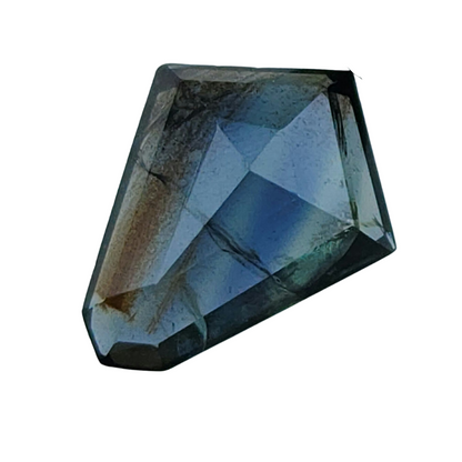 Blue Parti Sapphire, Hexagon Shield