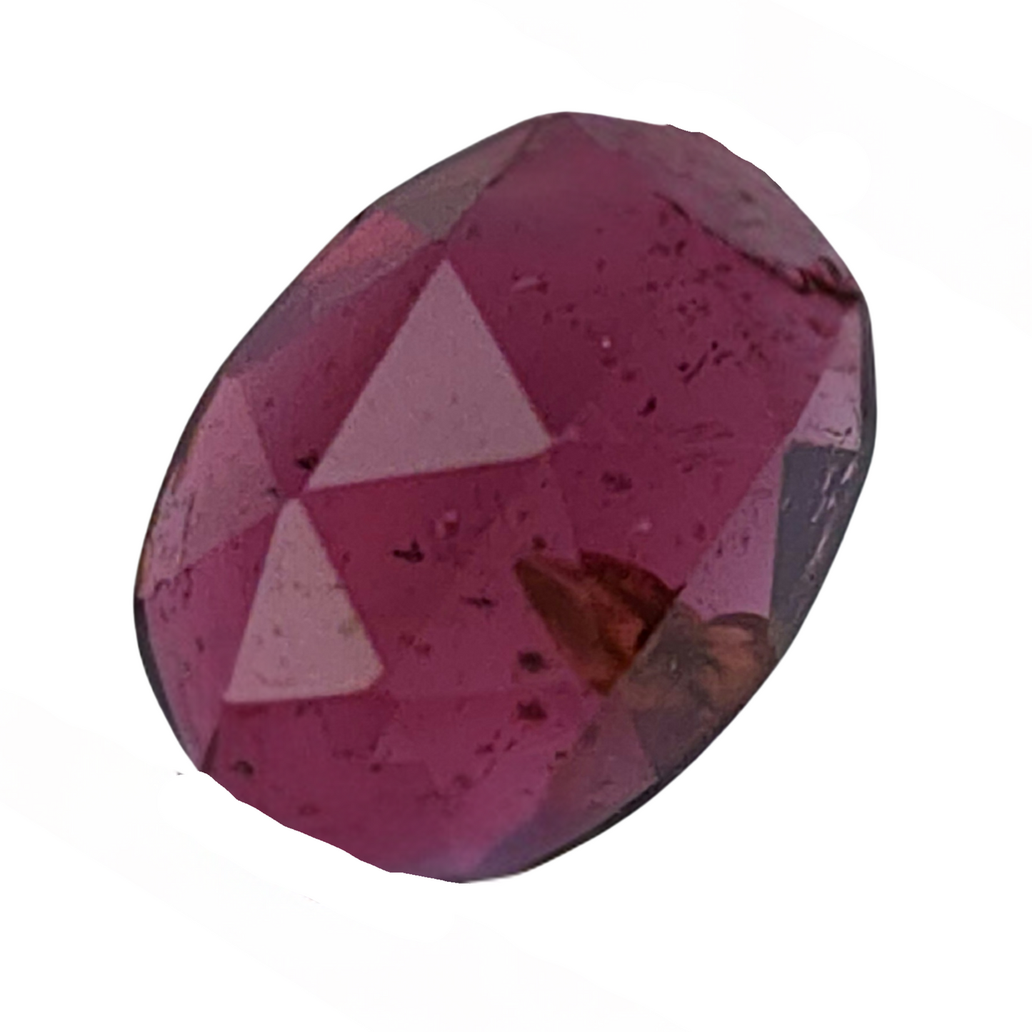 Pink/Rose/Burgundy Sapphire Oval Rosecut