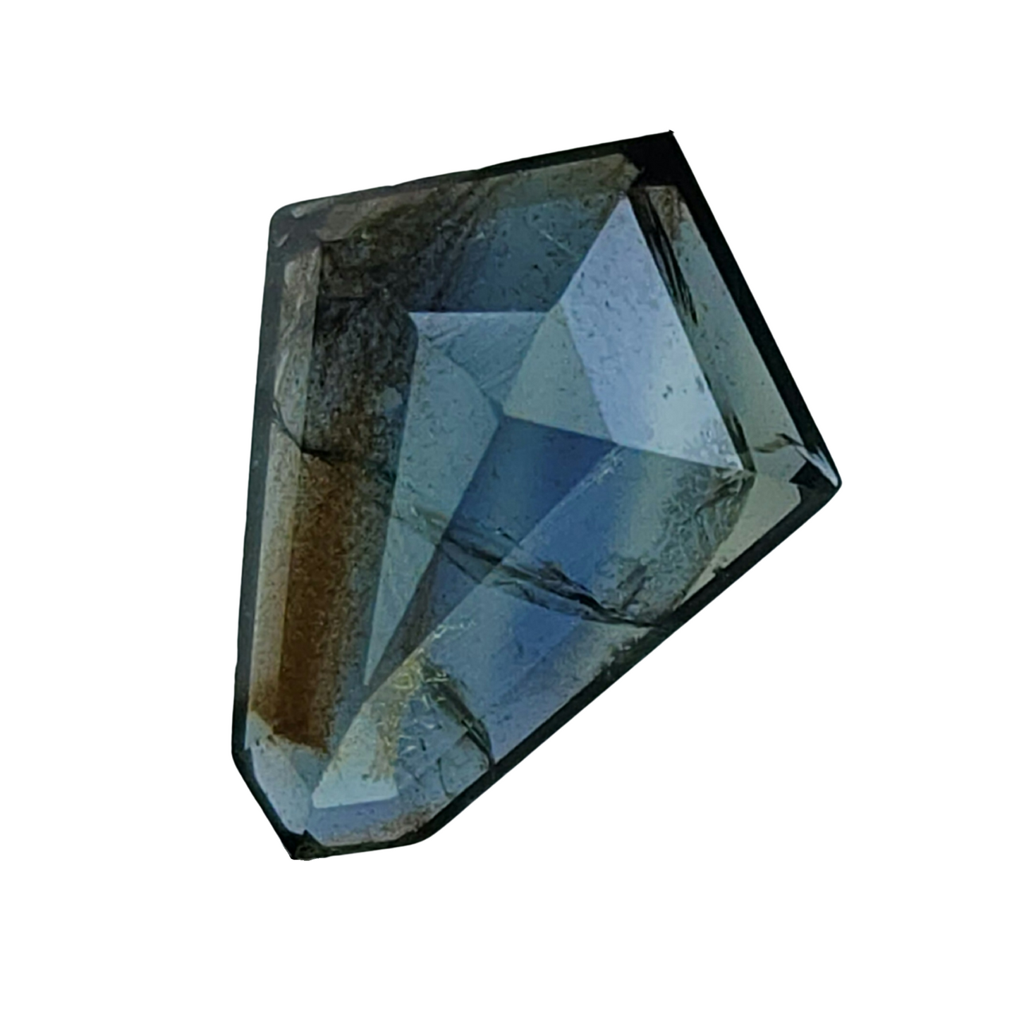 Blue Parti Sapphire, Hexagon Shield