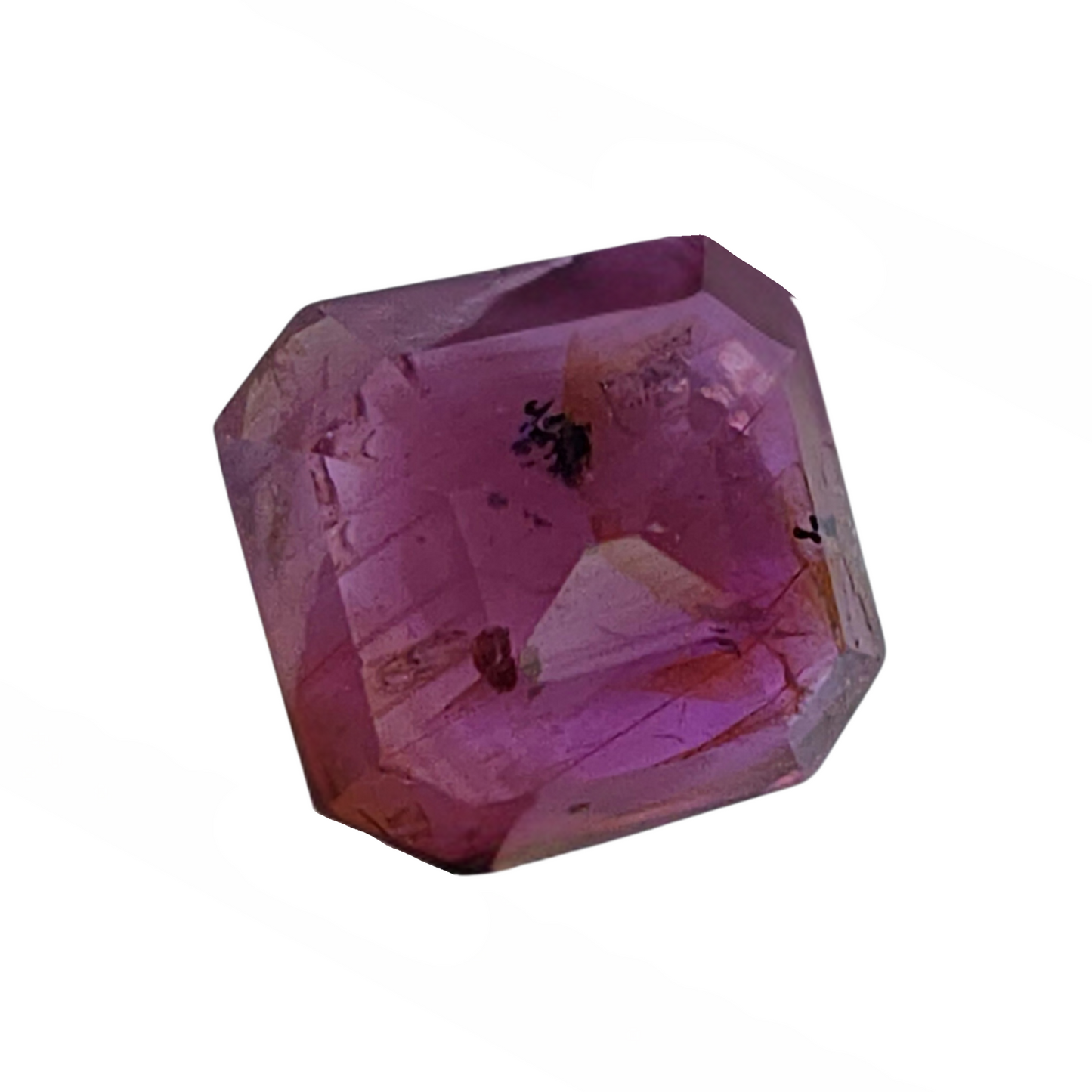 Pink Sappire, Silky Opalescent, Octagon Cushion/Fancy Geo Cut