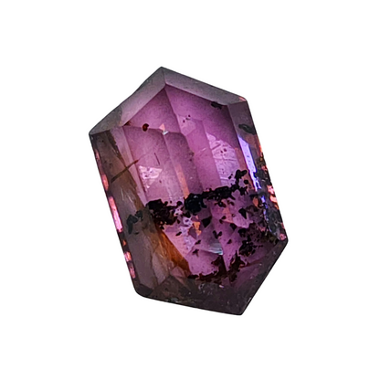 Pink & Black Hexagon Sapphire